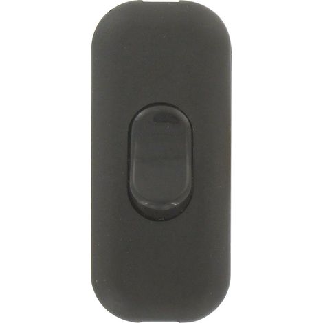 Interruptor de cable flexible 2 A negro