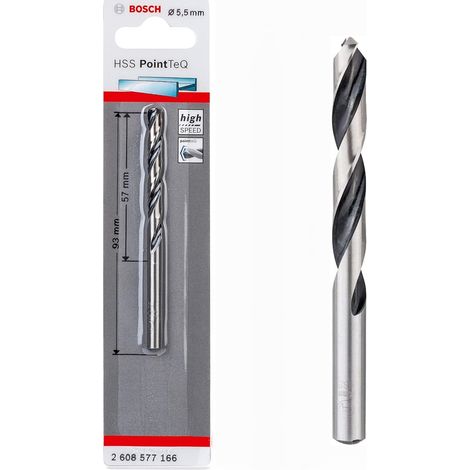 Bosch Professionel HSS- PointTeQ Ø 5,5 x 57 x 931 mm Metallbohrer