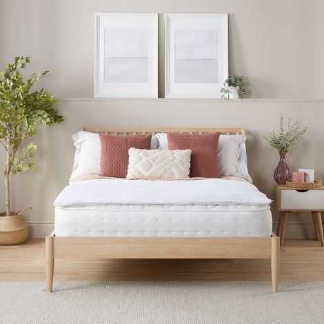 Slumberdown Sleep Soundly Rebound Mattress Topper, Medium Support, Double