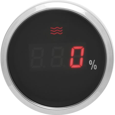 GARRYFIZH Jauge de niveau d'eau numérique intelligente et étanche pour voiture, 52 mm (1/5)