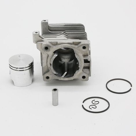 Kit de piston cylindrique, pièces métalliques de 34 mm, compatible avec FS38 FS45 FS55 débroussailleuse taille-haie moteur souffleur (1/4)