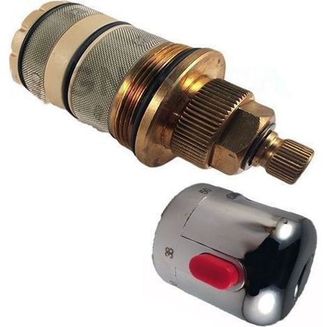 Ricambio cartuccia termostatica completa di maniglia Ecoterm Mamoli 19k