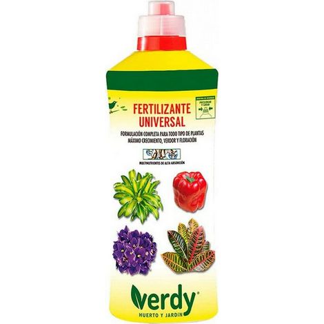 Concime universale Verdy 1.25l alta assimilazione nutrienti bilanciati