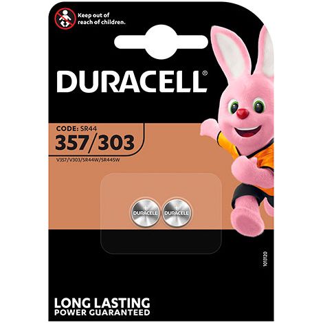 PILA OXIDO DE PLATA 303/357 DURACELL