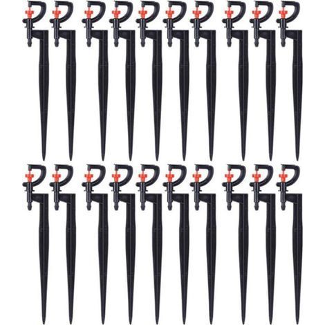 Watering Sprinkler, 20 Pcs, G Type 360 Degree Rotating Micro Sprinkler (1/5)