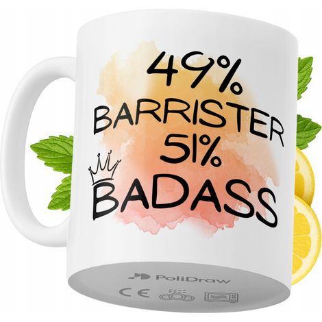 Lustige Kaffeetasse mit witzigem Textdesign für Anwälte – ideal für Geburtstage, Namenstage, Feiertage und besondere Anlässe. Hochwertige Tasse für Zuhause, Büro und Arbeit. Farbe: Weiß, 330 ml.