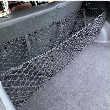 Red de almacenamiento para maletero de coche, para camionetas Ford Super/Double/Single Cab, red de almacenamiento de alta elasticidad, malla elástica para maletero. (1/4)