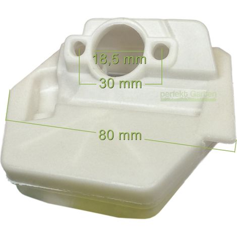 filtre à air pour tronçonneuse MacAllister Fuxtec Scheppach Hyundai Brast Hecht 25cc (1/4)