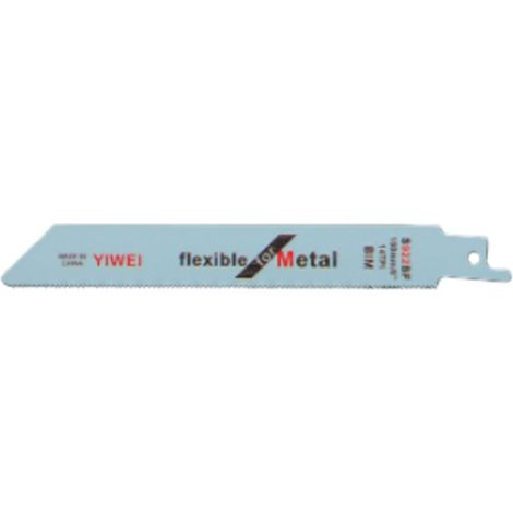Juego de hojas para sierra recíproca – Madera y metal – 15 piezas