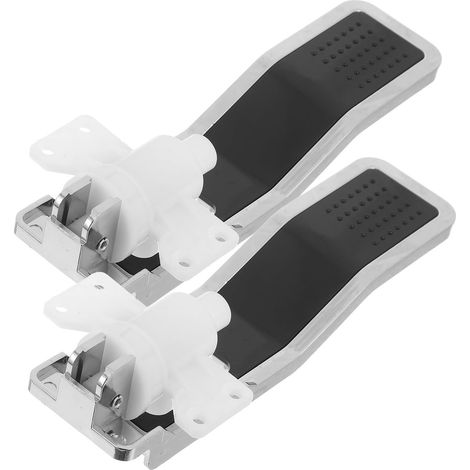 Vanne d'arrêt d'eau, pièces de distributeur d'eau, robinet noir en ABS, lot de 2, pour distributeur d'eau froide, compatible avec fontaine à eau potable, événements extérieurs (1/5)