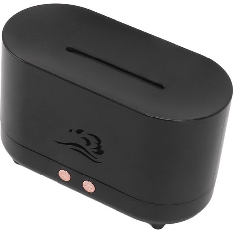 Aromatherapiegerät mit Flammensimulation, Schwarz, 225 ml, 35 dB, USB, Lufterfrischer mit Flammensimulation für Cafés und Zuhause (1/5)