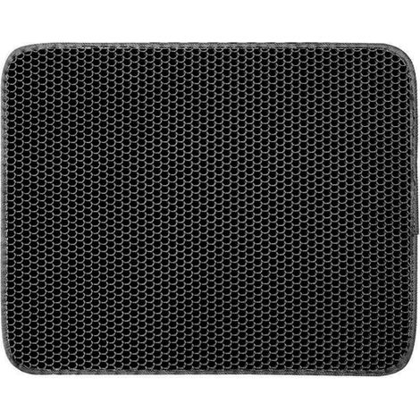Tapis de litière pour chat double couche, imperméable, pour la propreté de la maison des chats. Accessoires pour animaux. (1/5)