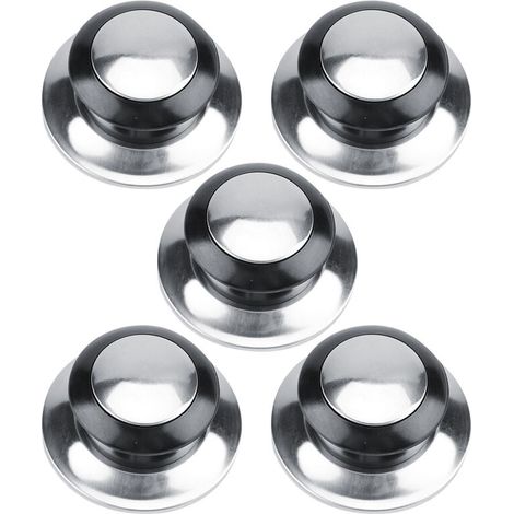 5 pièces résistant à la chaleur casserole couvercles bouton poignée de levage maison cuisine ustensiles de cuisine pièces de rechange (1/5)