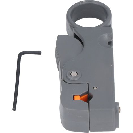 Spellafili per cavi coassiali in ABS e acciaio + RG58 59 62 Spellafili rotante per spelatura di cavi di rete HT-332 Utensile manuale