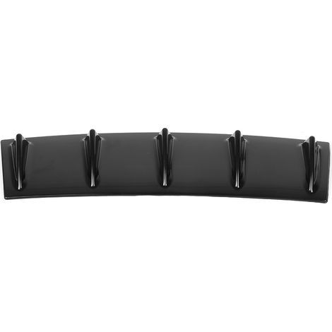 Aileron de pare-chocs arrière universel, déflecteur aileron de requin, diffuseur à 5 dents (1/5)
