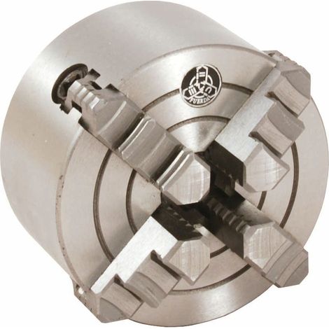 Accessorio per tornio elmag 4-jaw chuck precisione 125 mm