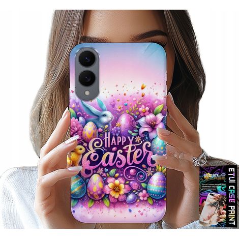 Custodia per Samsung Galaxy S25 Edge - uova felici, Pasqua, uova di Pasqua (1/5)