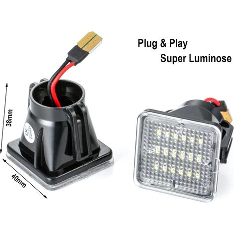 Kit Luci Targa Led Toyota Tacoma N300 2016-2019 Tundra 2014-2019 OEM 81270-0C040 812700C040 TO2870101 (1/3)