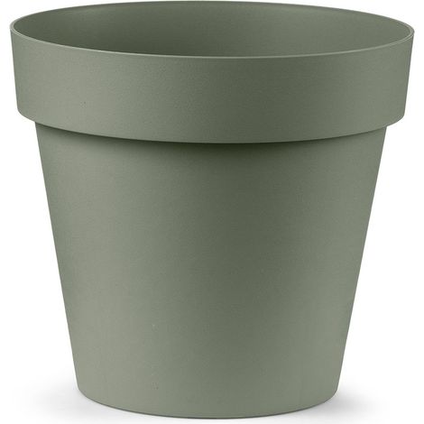 VASO ROTONDO CLEO 30 CM 60% RICICLABILE TERRA LAGUNA