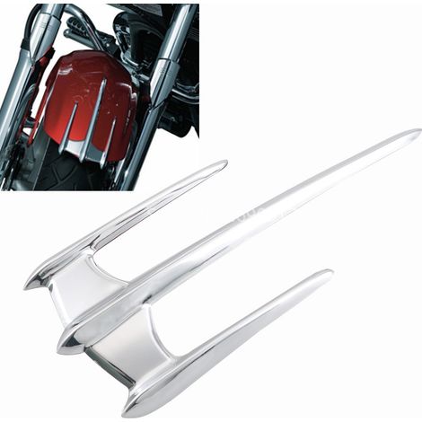 Accessoires moto, garniture de garde-boue Gold Wing GL1800, accessoires cruiser neufs plaqués électrolytiquement (1/5)