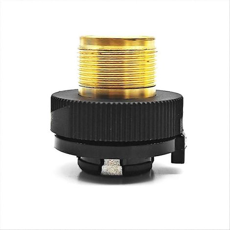 Adaptateur pour réservoir de gaz CGA600 (1 pouce - 20 UNF) vers brûleur à gaz propane MAPP 220 g pour brasage et soudage MAPP (1/5)
