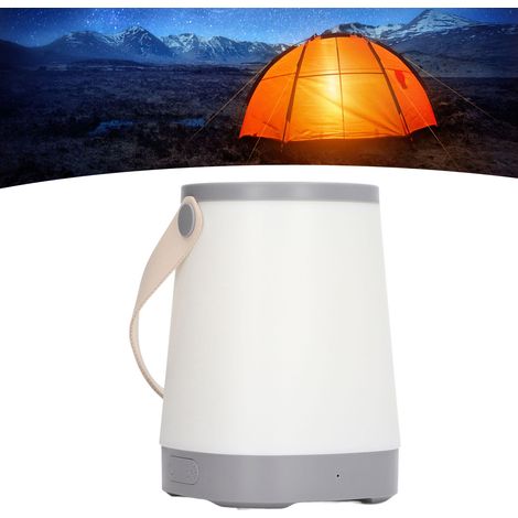 Multifunktionale Stimmungsleuchte, Ambientelampe für Camping, grau (1/5)