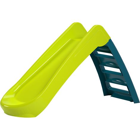 Scivolo per Bambini Pieghevole a 3 Gradini Verde