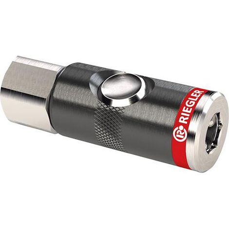 Accoppiamento Sicurezza Dn 7,4 Millimetri, Filettatura Interna Filettatura G 3/8. 15,39 Mm Riegler (1/2)