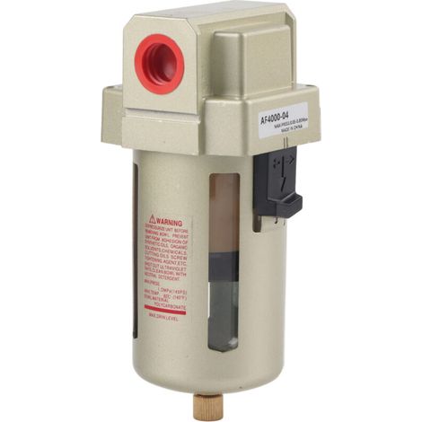 1 pièce AF4000-04 PT1/2 Composant de traitement de la source de filtre à air pour la filtration de l'humidité et de l'eau (1/5)