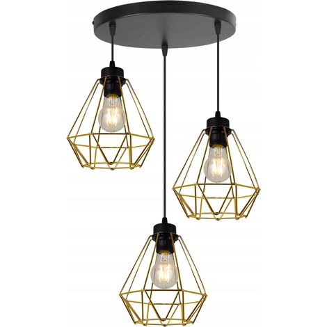 LAMPADA A SOSPENSIONE MODERNA ED ELEGANTE CON PARALUME IN METALLO (1/5)