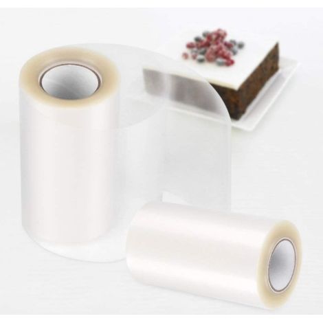 2 Cercles de pâtisserie, aluminium transparent, robuste et flexible, pour gâteaux roulés, glaçage miroir, décoration DIY (1/5)
