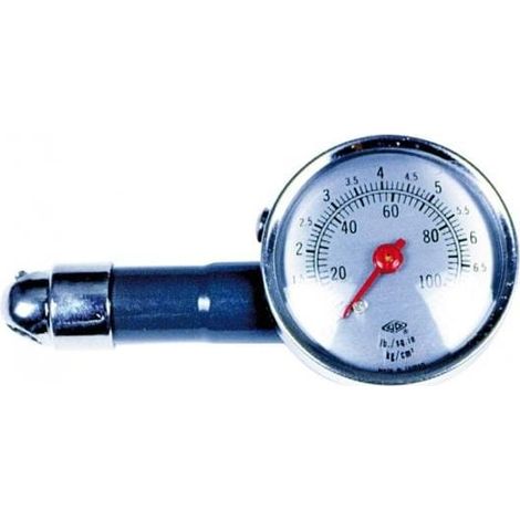 MANOMETRO PER AUTO VOREL, METALLO 0,5 - 7,5 bar 82610