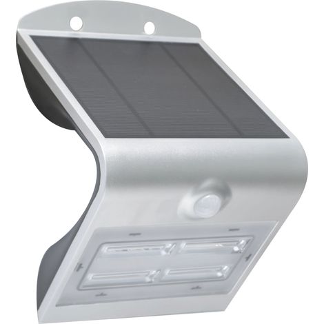 Century APPLIQUE SOLARE A LED ARCADIA 3,2 W - 400 lumen - 4.000K  Col. Silver