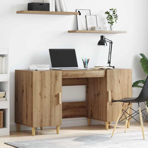 Schreibtisch Artisan-Eiche 140 x 50 x 75 cm Holzwerkstoff