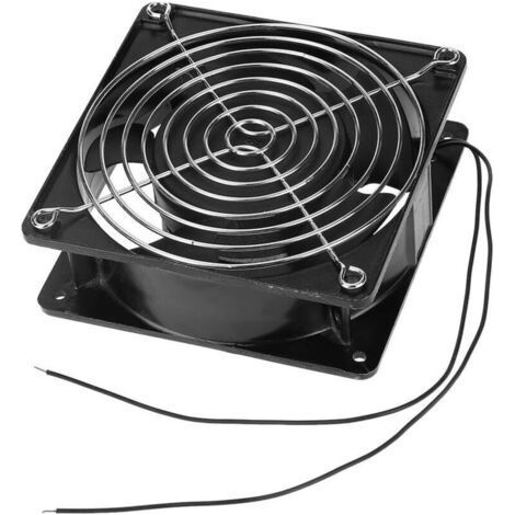 High Temperature Axial Fan 120 x 120 x 38mm – Quiet Metal Blades – 30% Energy Efficiency – Easy Installation (1/4)