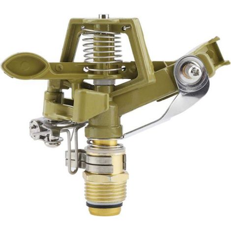 Tête D'arrosage - Laiton Et Plastique ABS - Rotation 360 Degres - Pour Pelouse Jardin Agriculture - 1 Piece (1/4)