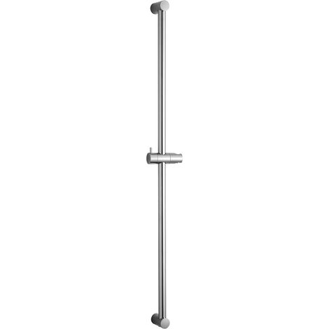 Barre de Douche 100cm,Barre Douche Murale Inox,Distance réglable de 60 à 100 cm,avec Support Douchette Réglable 360°,Barre de Douche de Remplacement,Chromé (1/5)