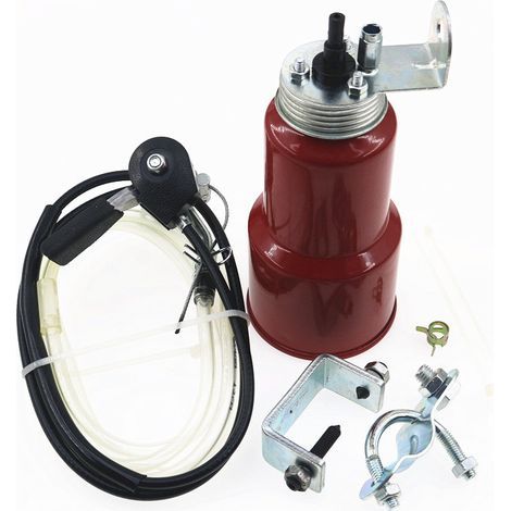 Automatischer Motorradkettenschmierer – Getriebekettenölschmierer – Schmierölbehälter für Motorradketten-Kit (1/5)