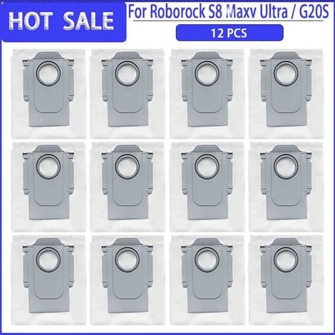 Staubsaugerbeutel für Roborock S8 MaxV / Ultra G20s (12er-Pack) - AquaForge (1/5)