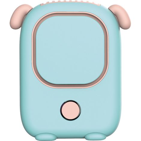 Ventilateur de cou portable sans pales, mini portable, chargement USB.-AquaForge