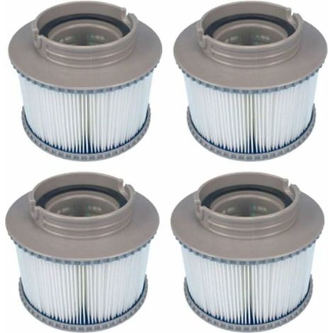 Lot De 4 Filtres De Rechange Pour Mspa Fd2089, Cartouche De Filtre Pour Piscine Et Spa (1/5)