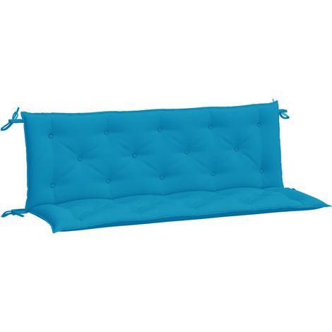 Maison Exclusive - Gartenbank-Auflagen 2 Stk. Hellblau 150x50x7 c