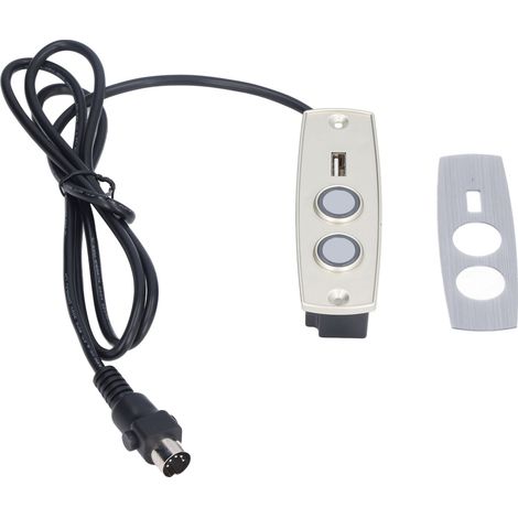 Télécommande Professionnelle pour Fauteuil Recliner Électrique avec Port USB de Charge 12‑29V et Boutons 2