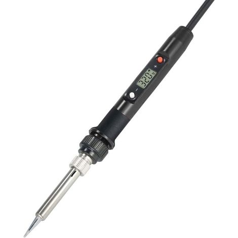 80W Lcd Professionnel Numerique De Temperature Reglable De Fer A Souder Electrique Outil Sans Plomb Mini Station De Soudure, 220V Noir (1/4)