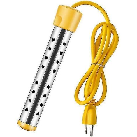 Chauffe-piscine 1500w, chauffe-eau d’immersion de chauffe-piscine hors sol, chauffe-piscine gonflable, protection de sécurité durable portable Chauffage rapide Tu (1/4)