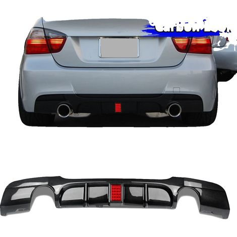 Diffuseur de pare-chocs arrière, pour 3 Series E90 et E91, plastique ABS durable, style A (1/2)