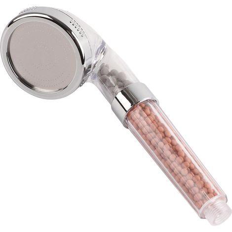 Pommeau de douche à main réglable avec billes activées par ions négatifs pour bain SPA (1/5)