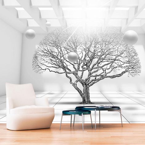 Papier peint arbre du futur - 150 x 105 cm (1/4)
