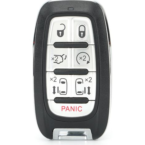Télécommande de voiture 433MHz 7 boutons M3N-97395900 Compatible Chrysler Pacifica (1/5)