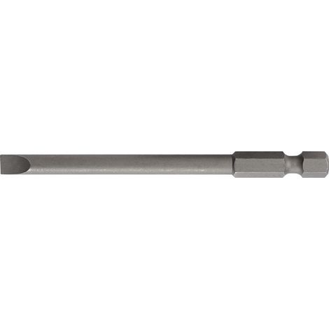 Punta per viti ad intaglio 6.5mm L.89mm 1/4 di pollice E6.3 spessore di taglio 1.2mm PROMAT (Per 10)